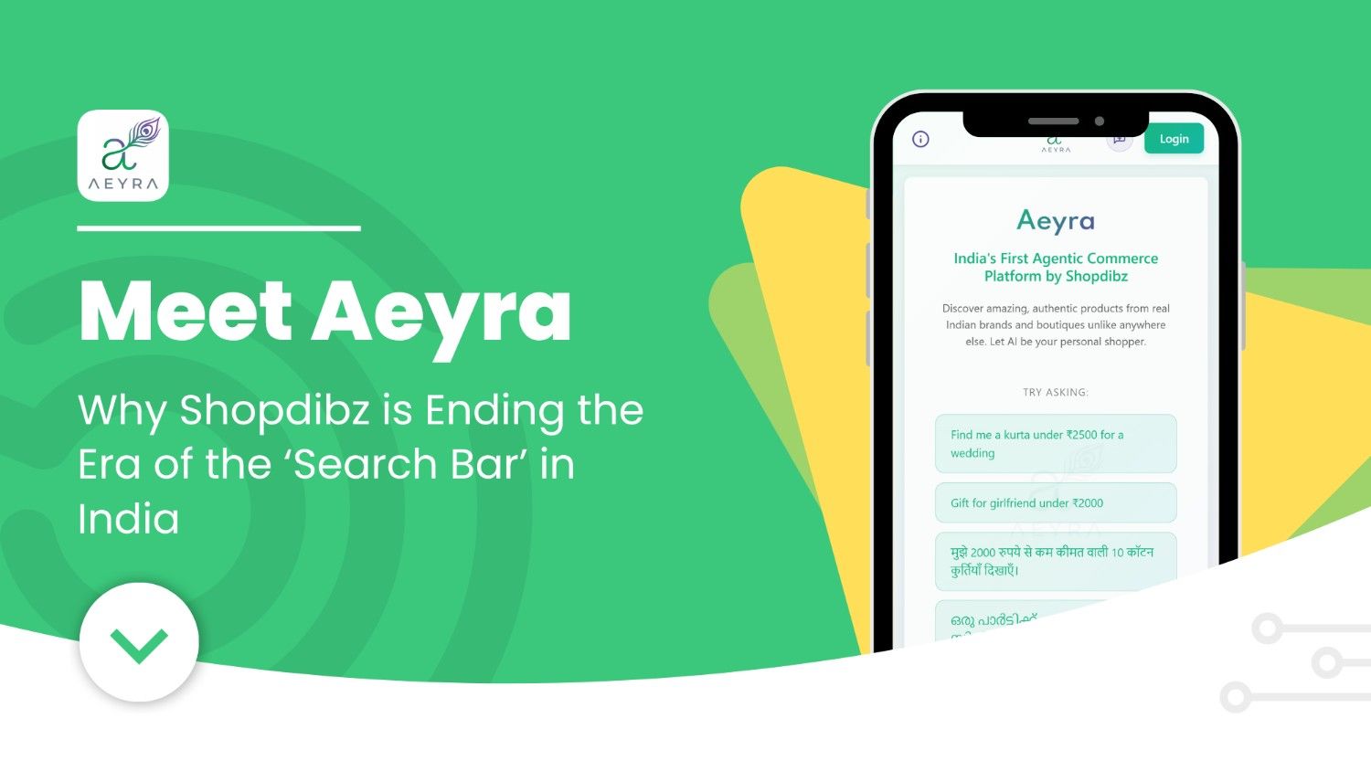 Shopdibz: Blog - Meet Aeyra: Why Shopdibz is Ending the Era of the ‘Search Bar’ in India