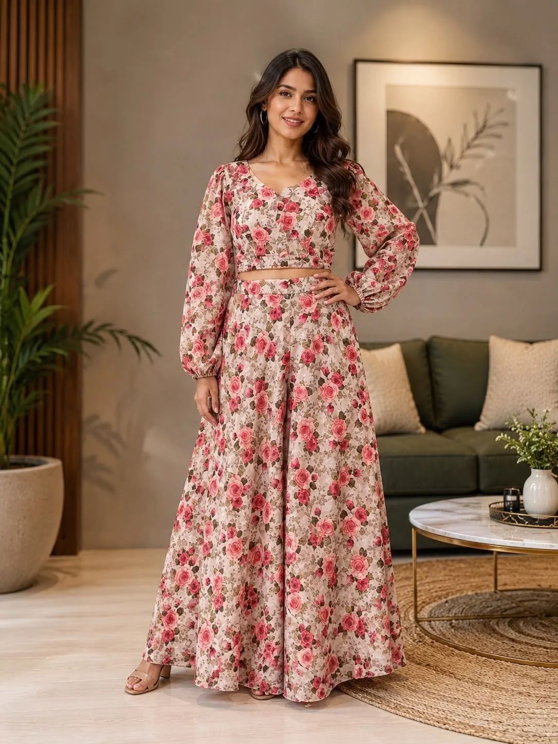 Rose Garden Floral Co Ord Set image 2