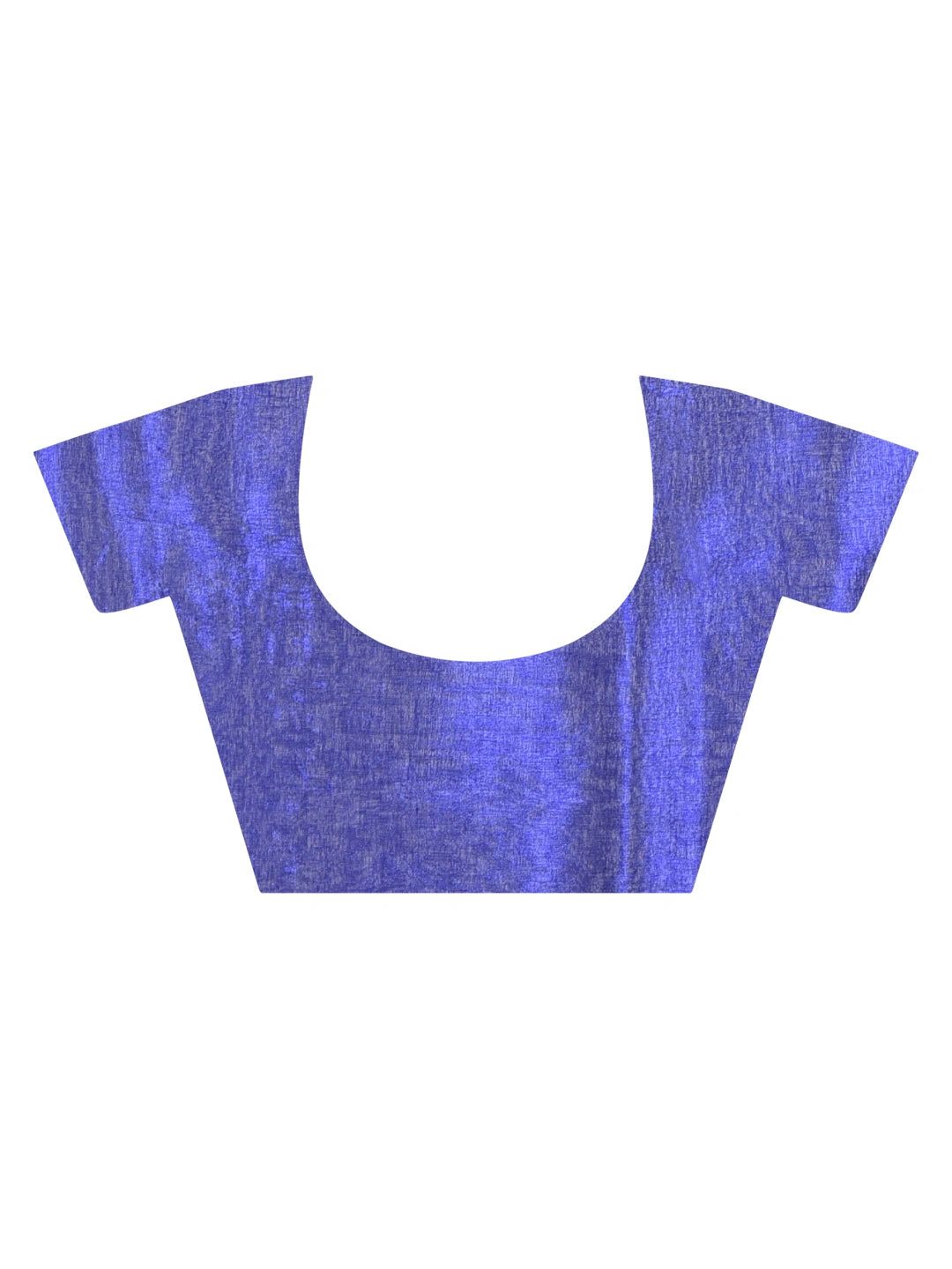 Neelsagar | Ink Blue Handloom Tissue Saree image 6