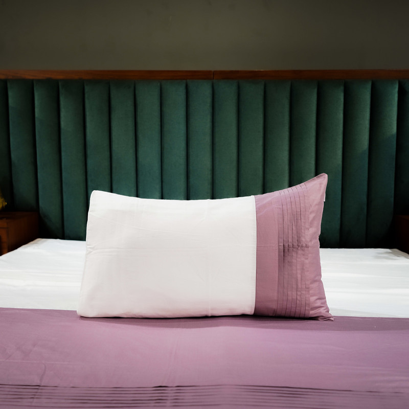 Colorplay Stripe Majestic Sapphire Bed Sheet- King-274.32cmx274.32cm-300 Thread Count image 3