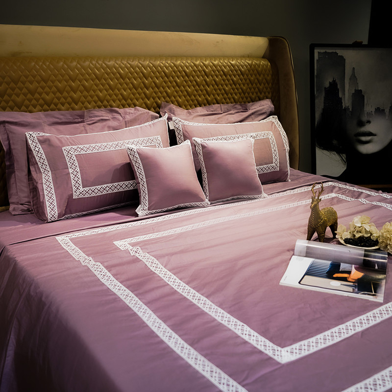 Cotton Bloom Mystic Moss Bed Sheet- King-274.32cmx274.32cm-500 Thread Count image 4