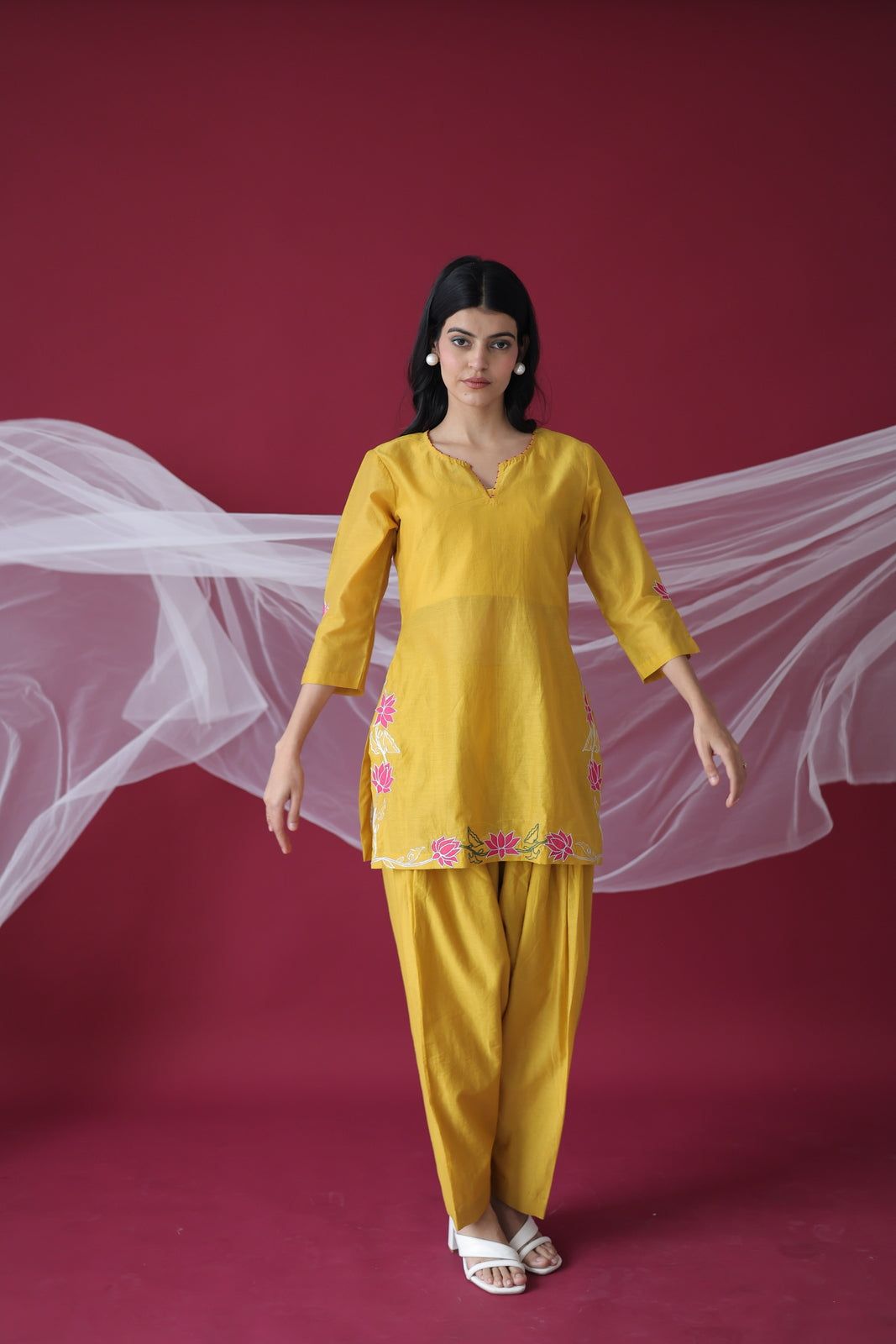 Marigold Farshi Co-ord Set image 2