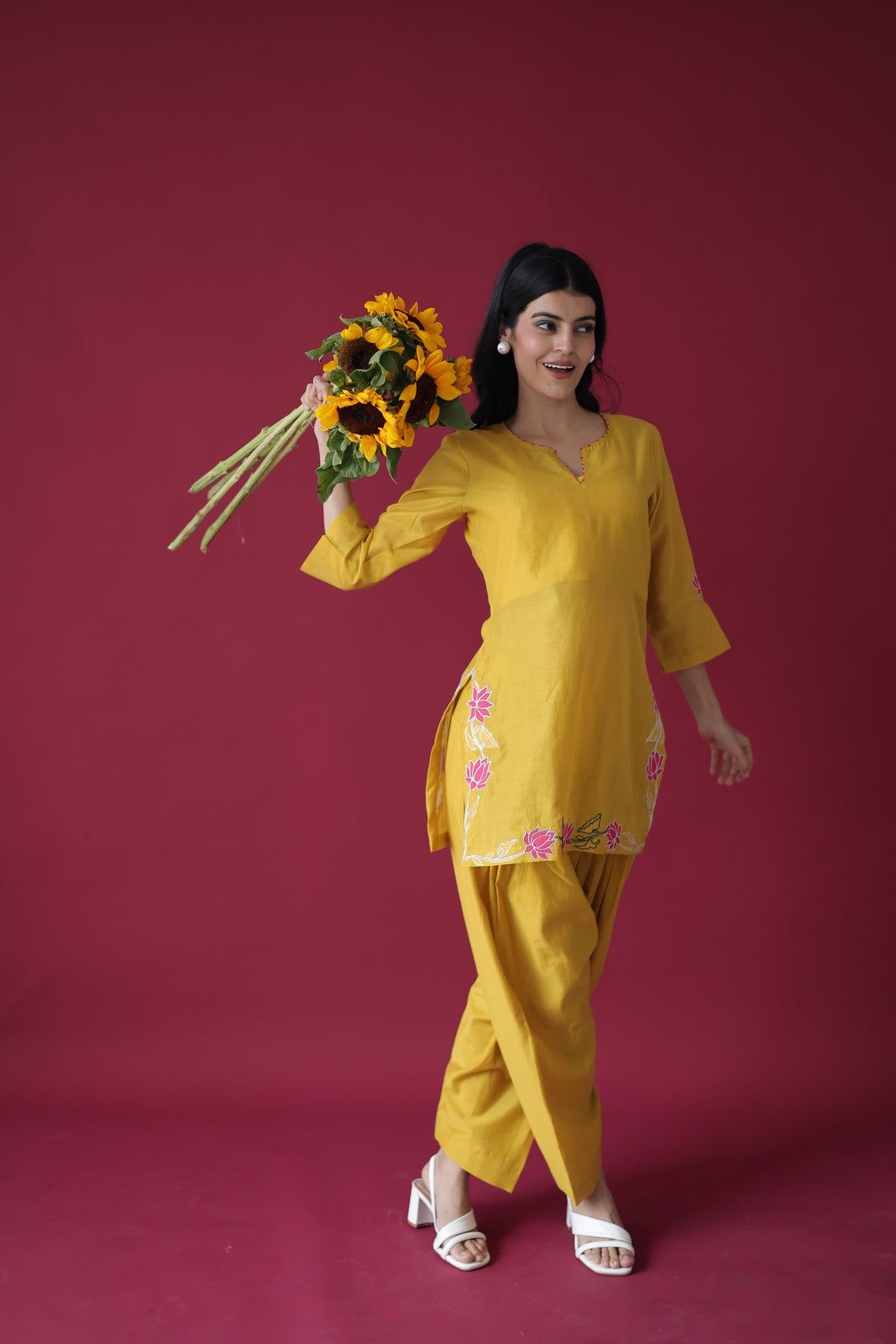 Marigold Farshi Co-ord Set image 4