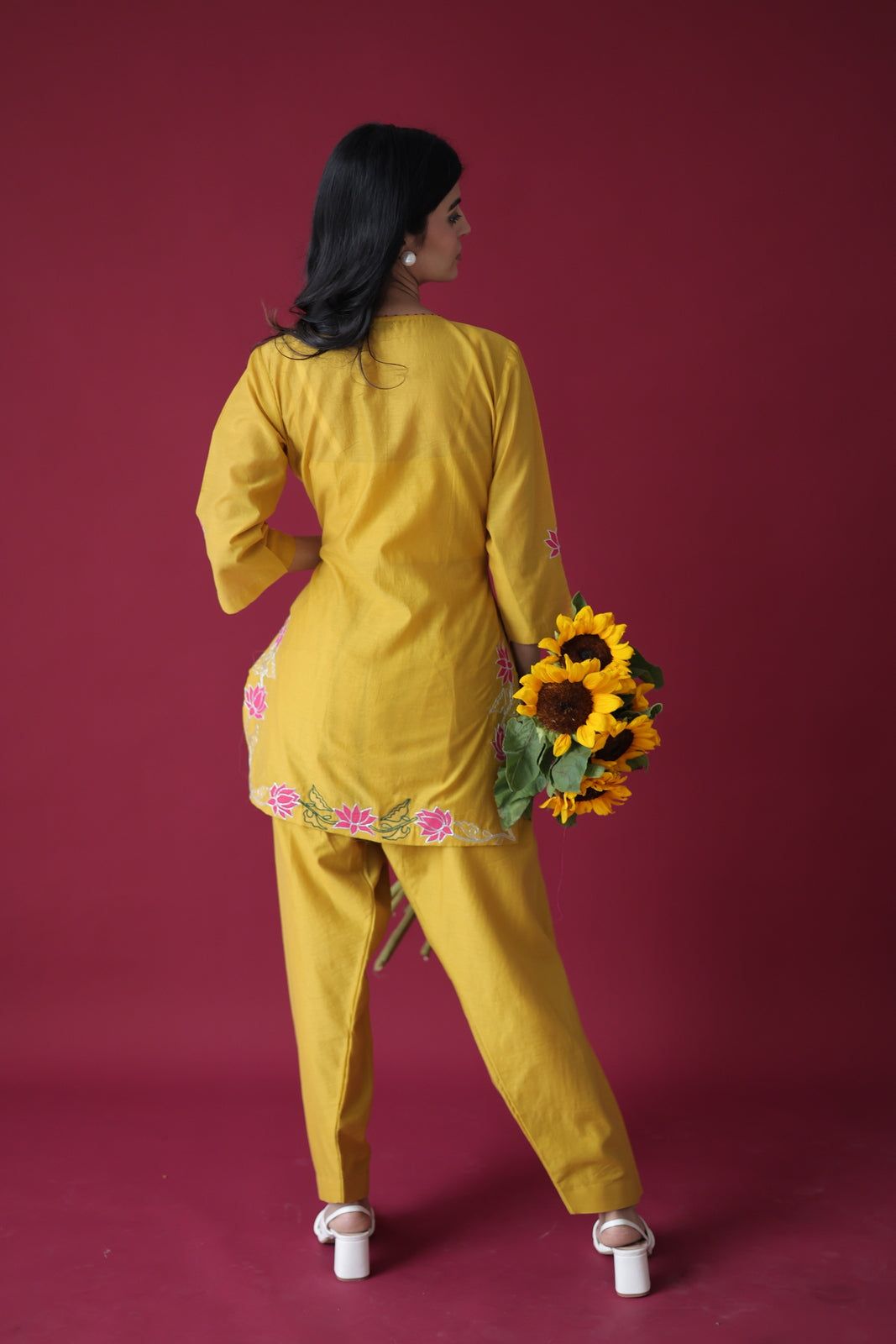 Marigold Farshi Co-ord Set image 5