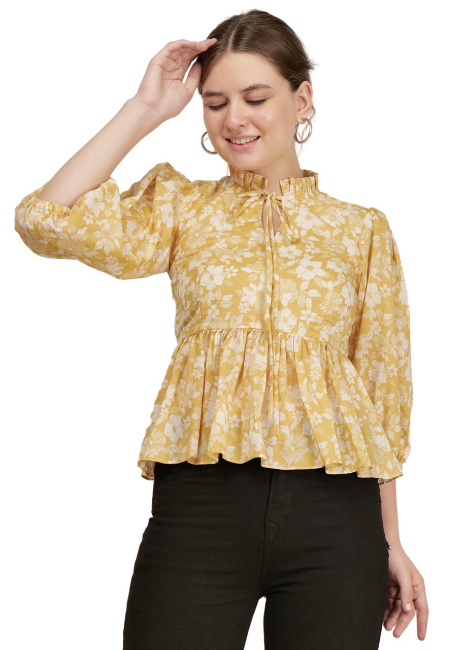 Yellow Buttercup Regular Top image 2