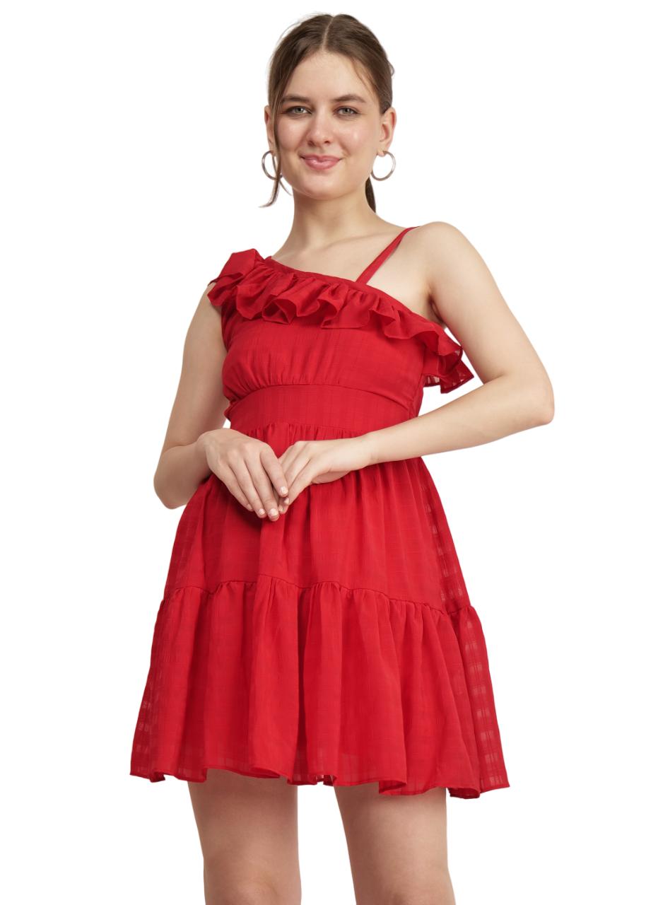Cherry Blossom Red Dress image 2