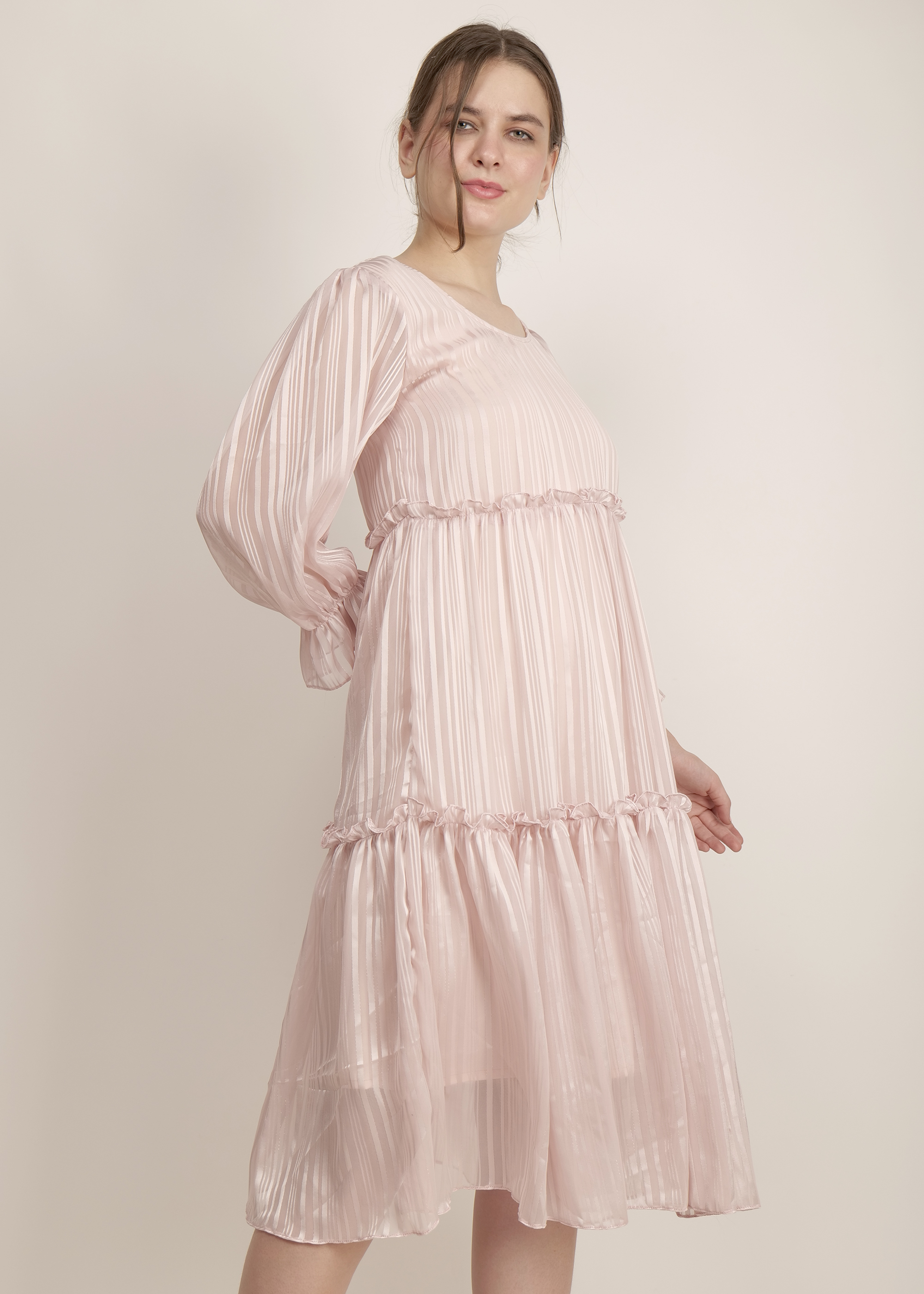 Baby-pink Serenity Dress image 12