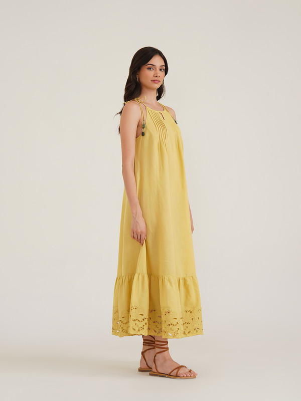 Anahit - Stylish Linen Maxi Dress image 2