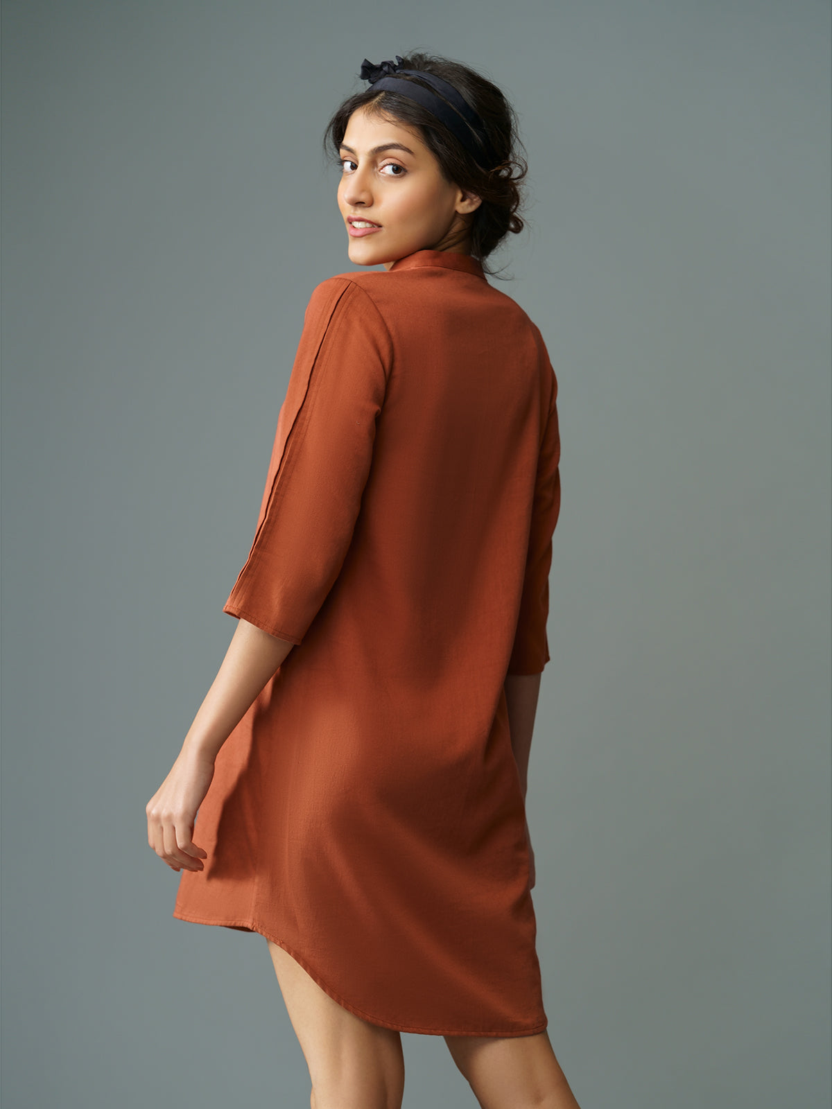 Corte - Stylish Viscose Satin Dress image 2