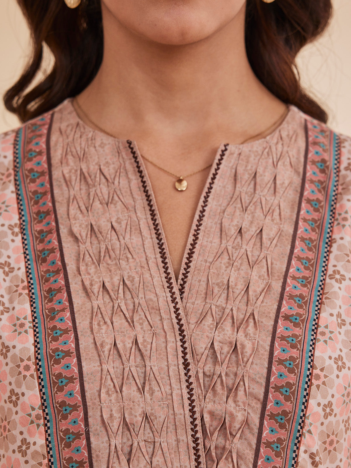 Bahia - Organic Bamboo Printed Fit And Flare Top image 5