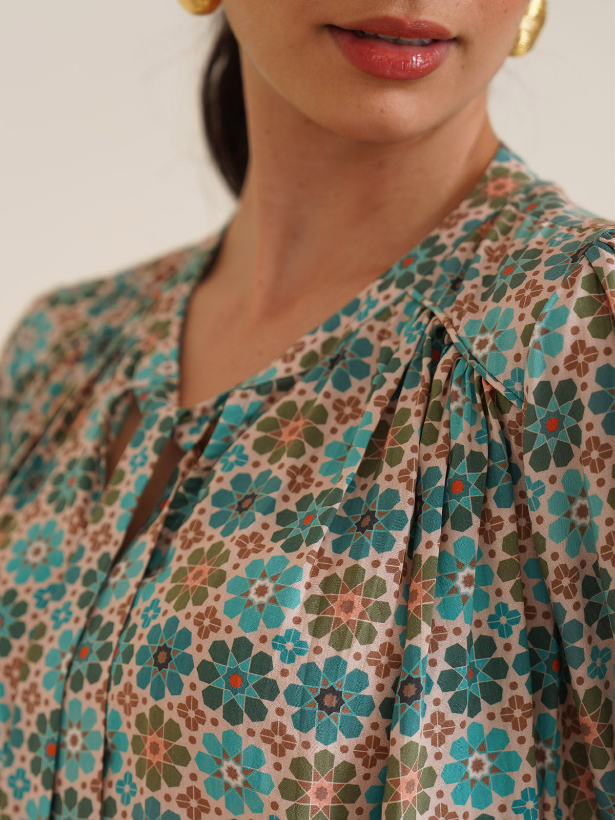 Poppy - Organic Bamboo Printed Top image 4