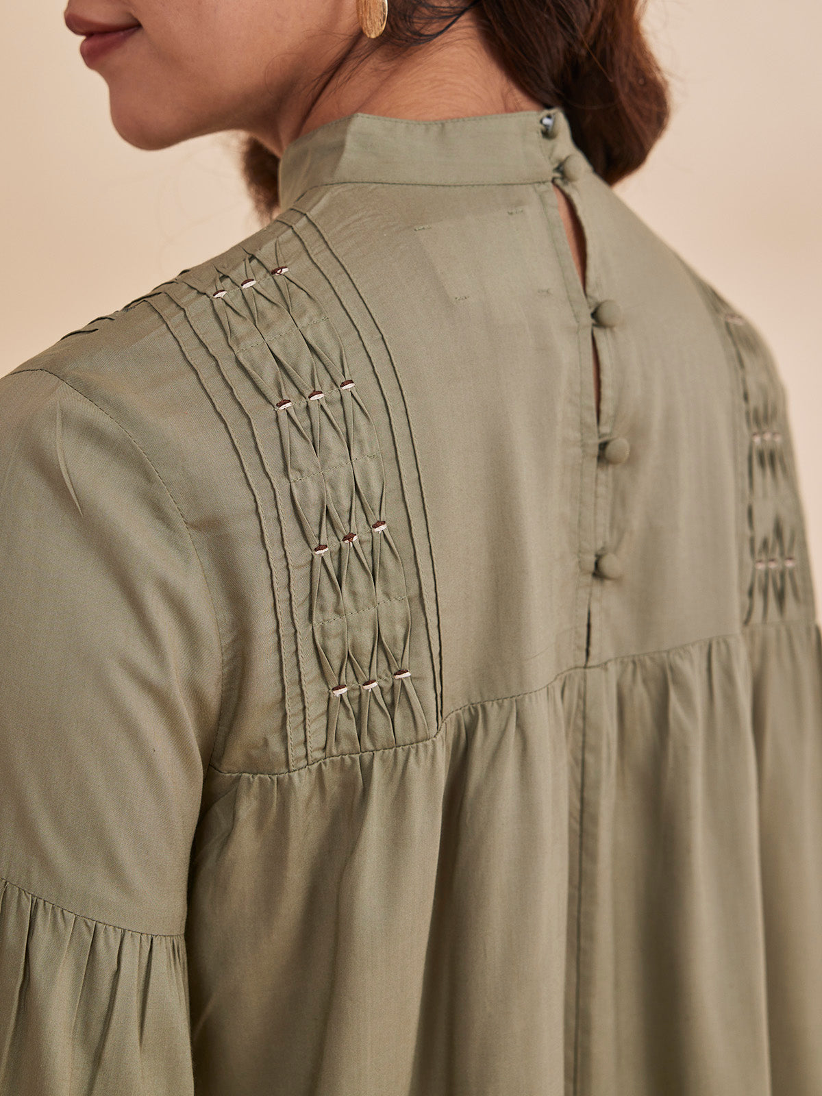 Sasha - Organic Bamboo Embroidered Top image 5