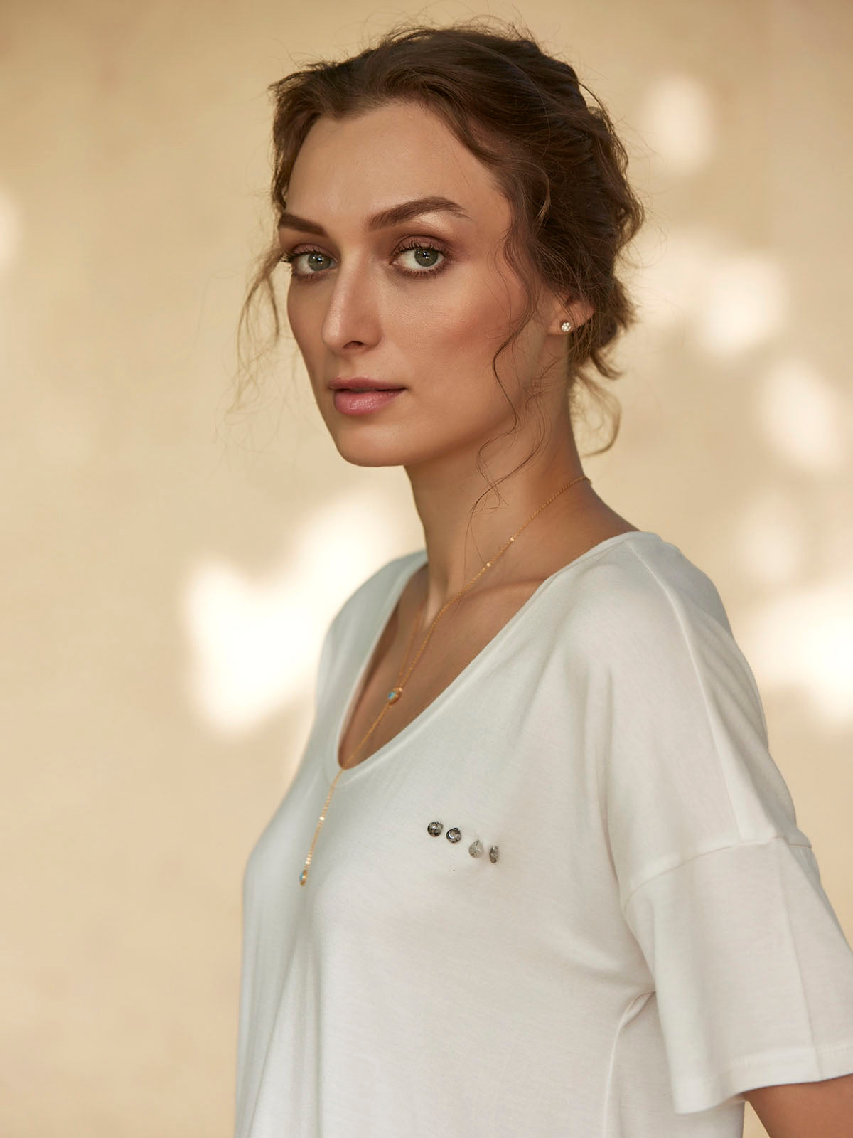 Sekmet - Styles Bamboo Lycra Oversized Top image 2