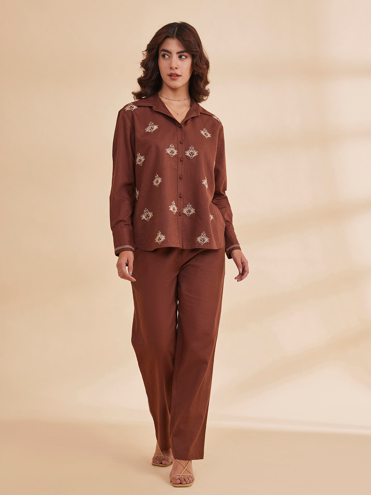 Inaya - Straight Legged Linen Pants image 6