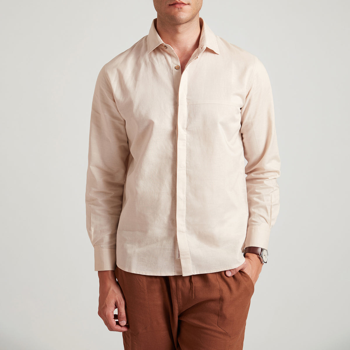 Adam - Formal Shirt In Organic Cotton image 3