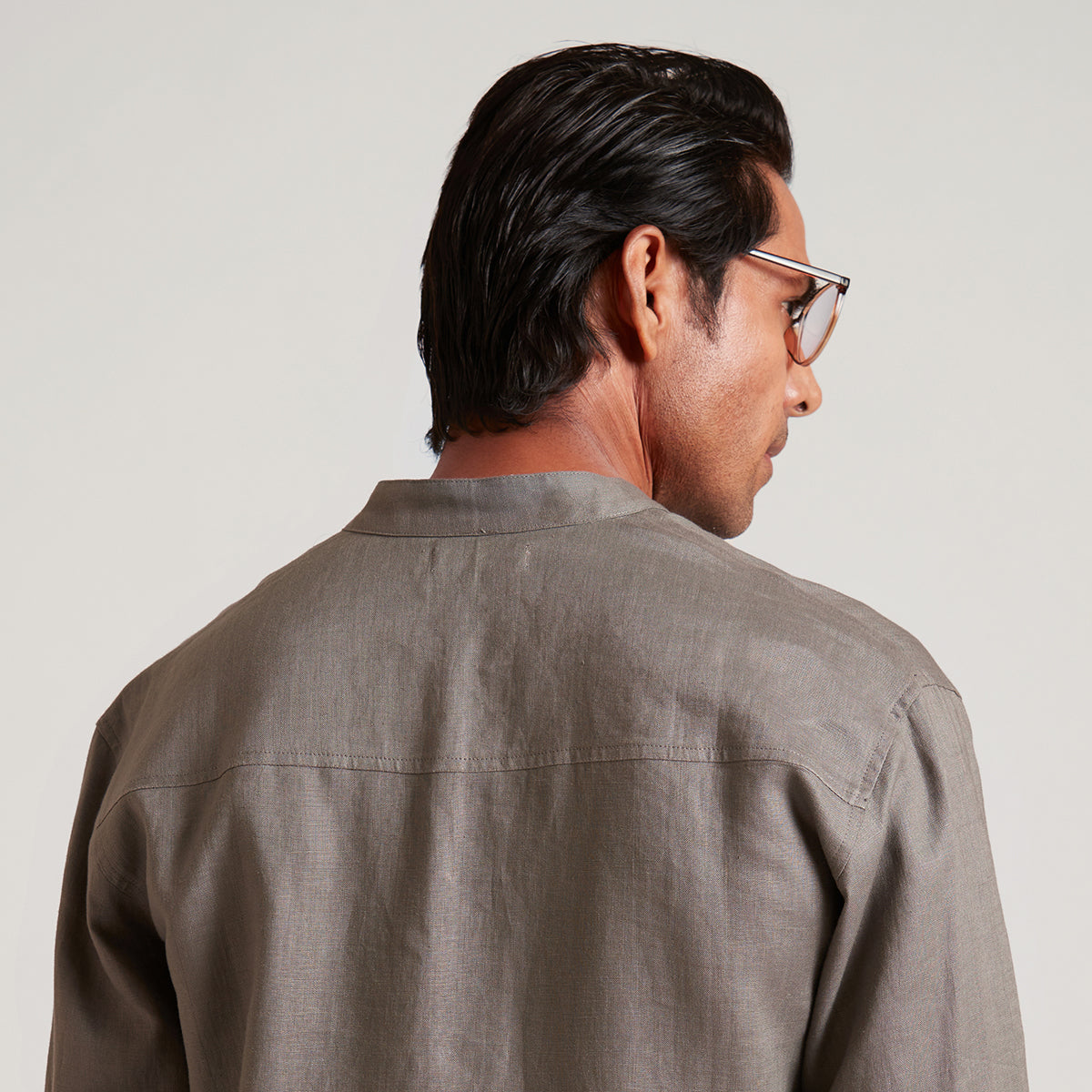 Ethan - Stylish Semi Formal Linen Shirt image 5