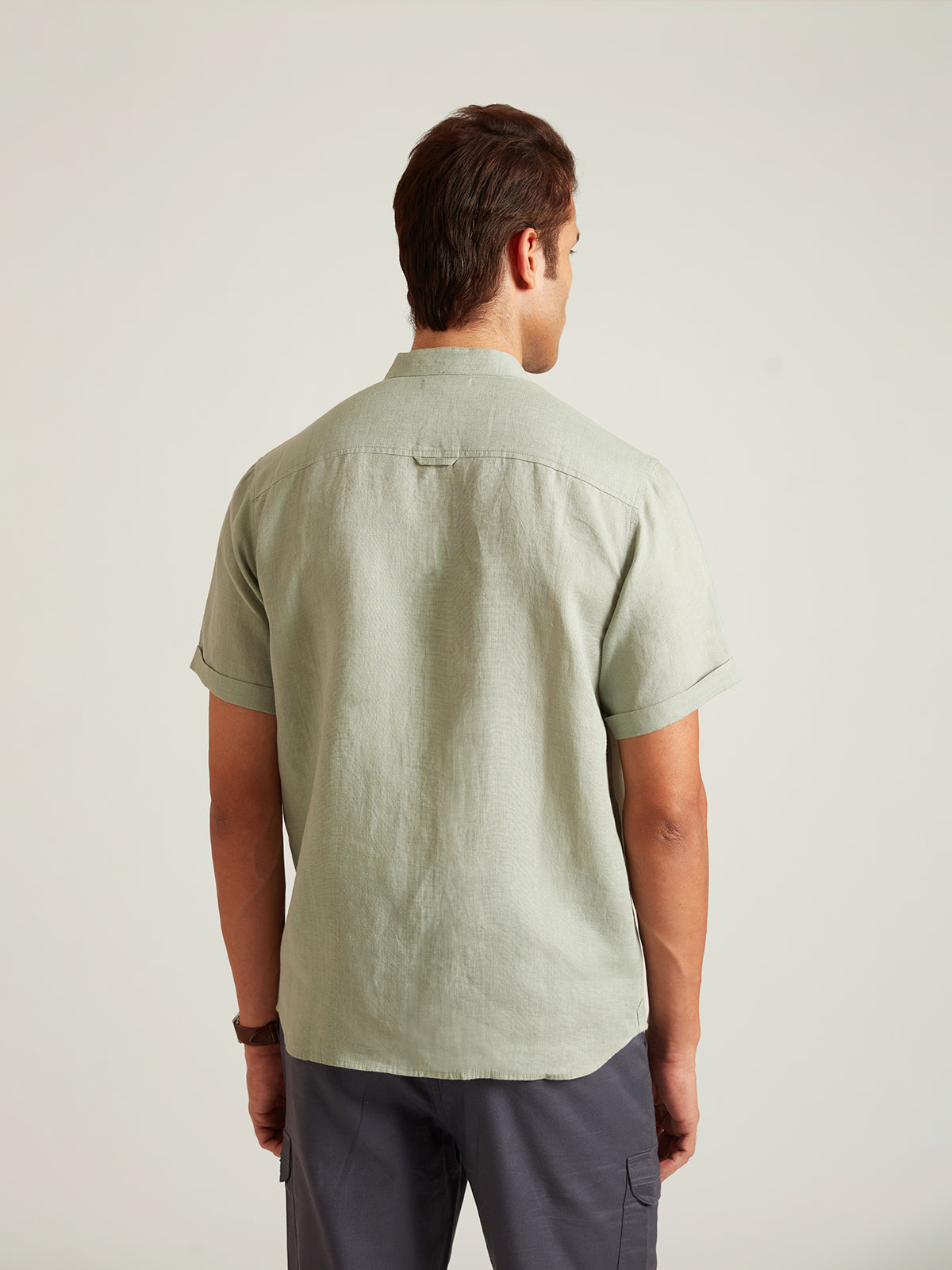 Neo - Casual Half Sleeve Linen Shirt image 2