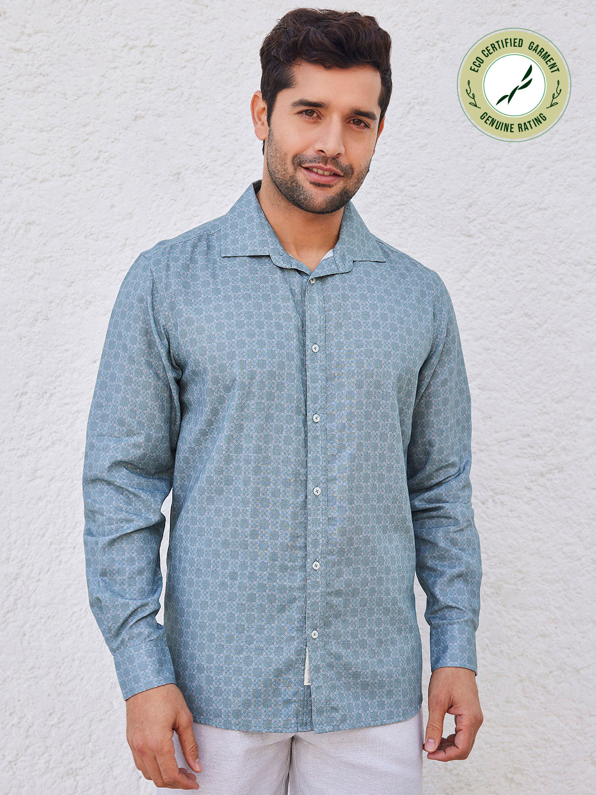 Riyaz - Formal Printed Organic Cotton Shirt image 5