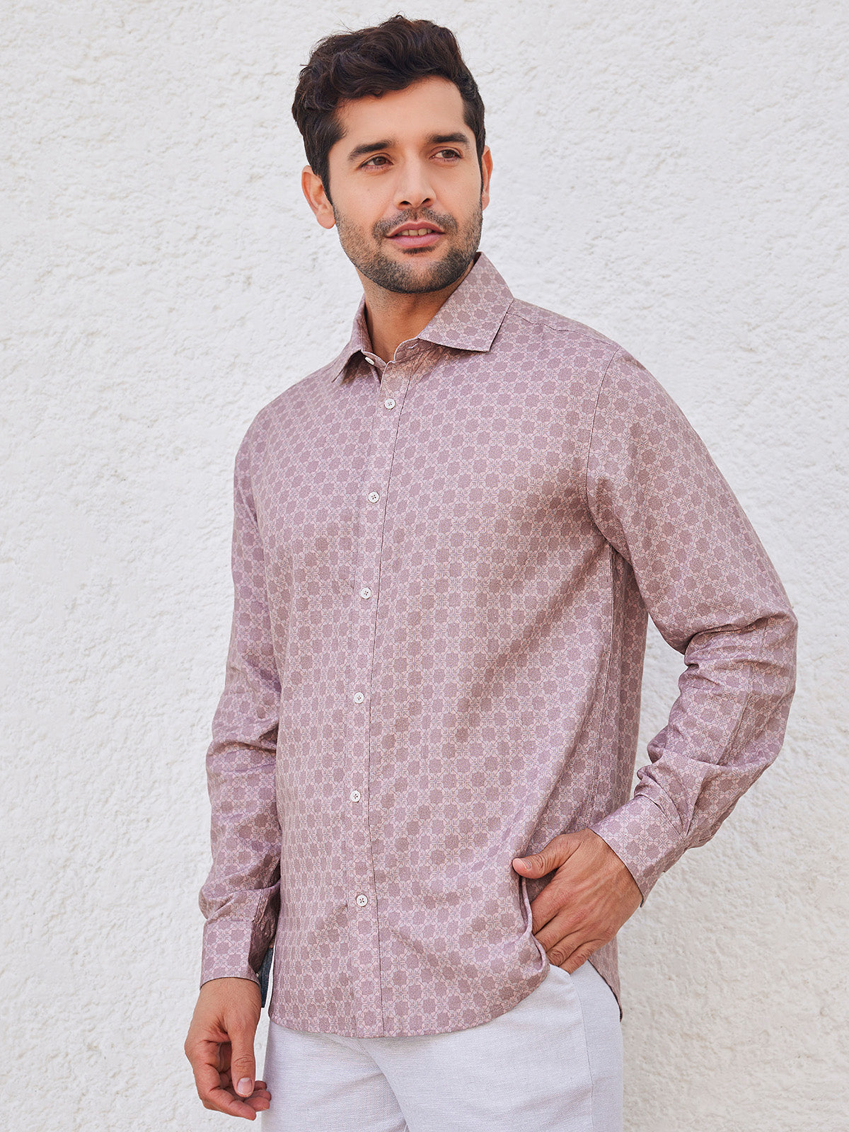 Riyaz - Formal Printed Organic Cotton Shirt image 3