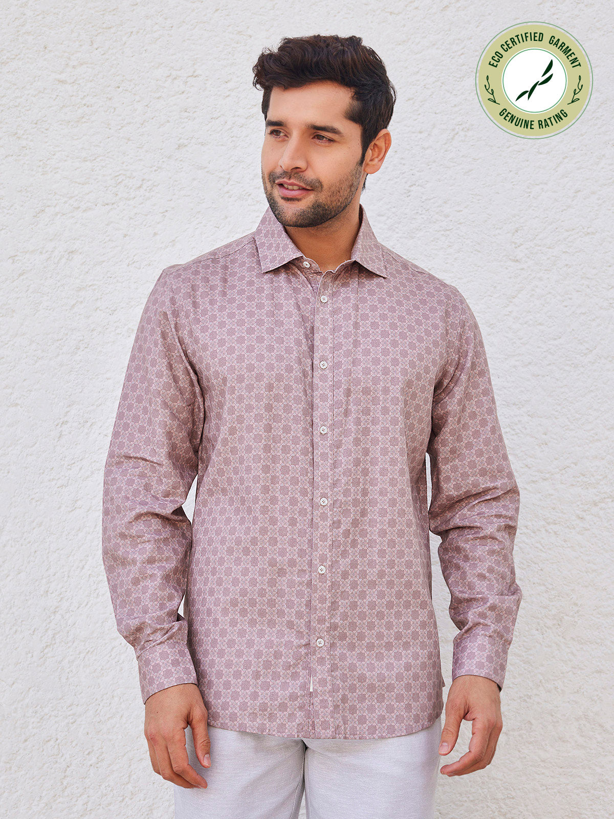 Riyaz - Formal Printed Organic Cotton Shirt image 4