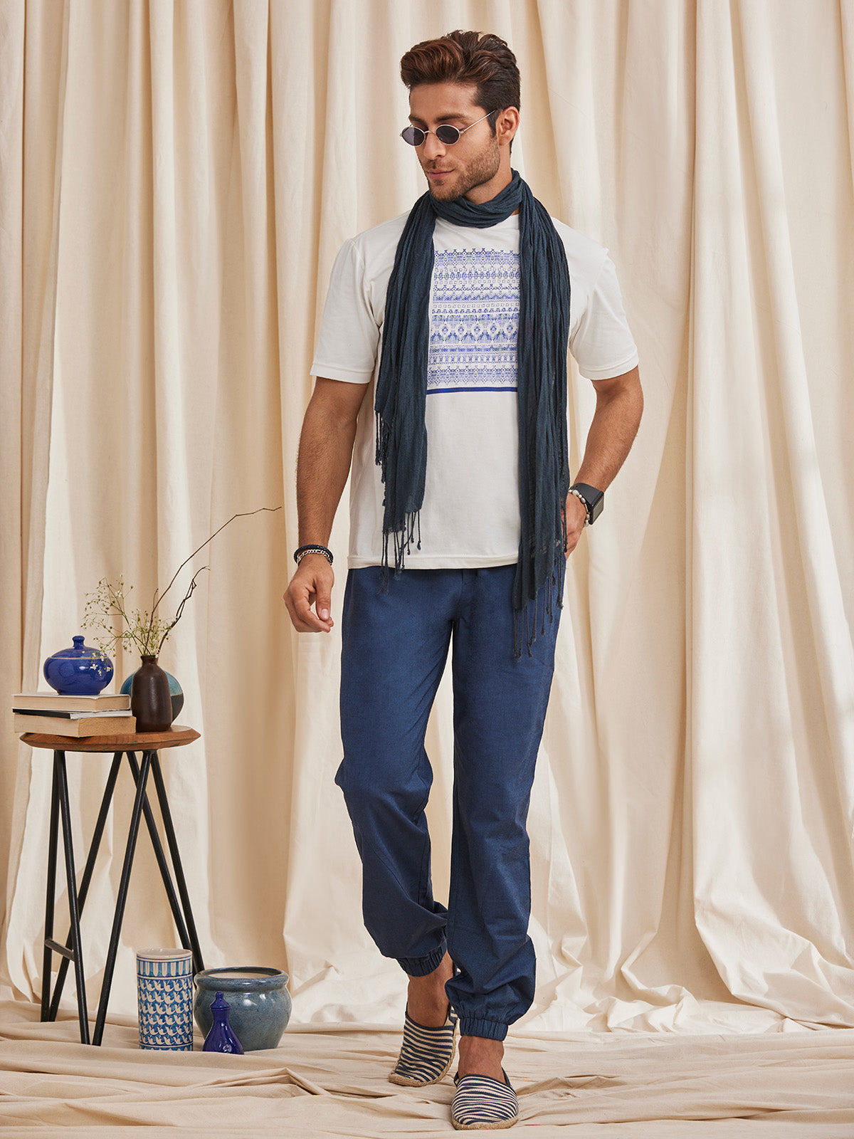 Dion - Organic Cotton Crew Neck T Shirt image 6