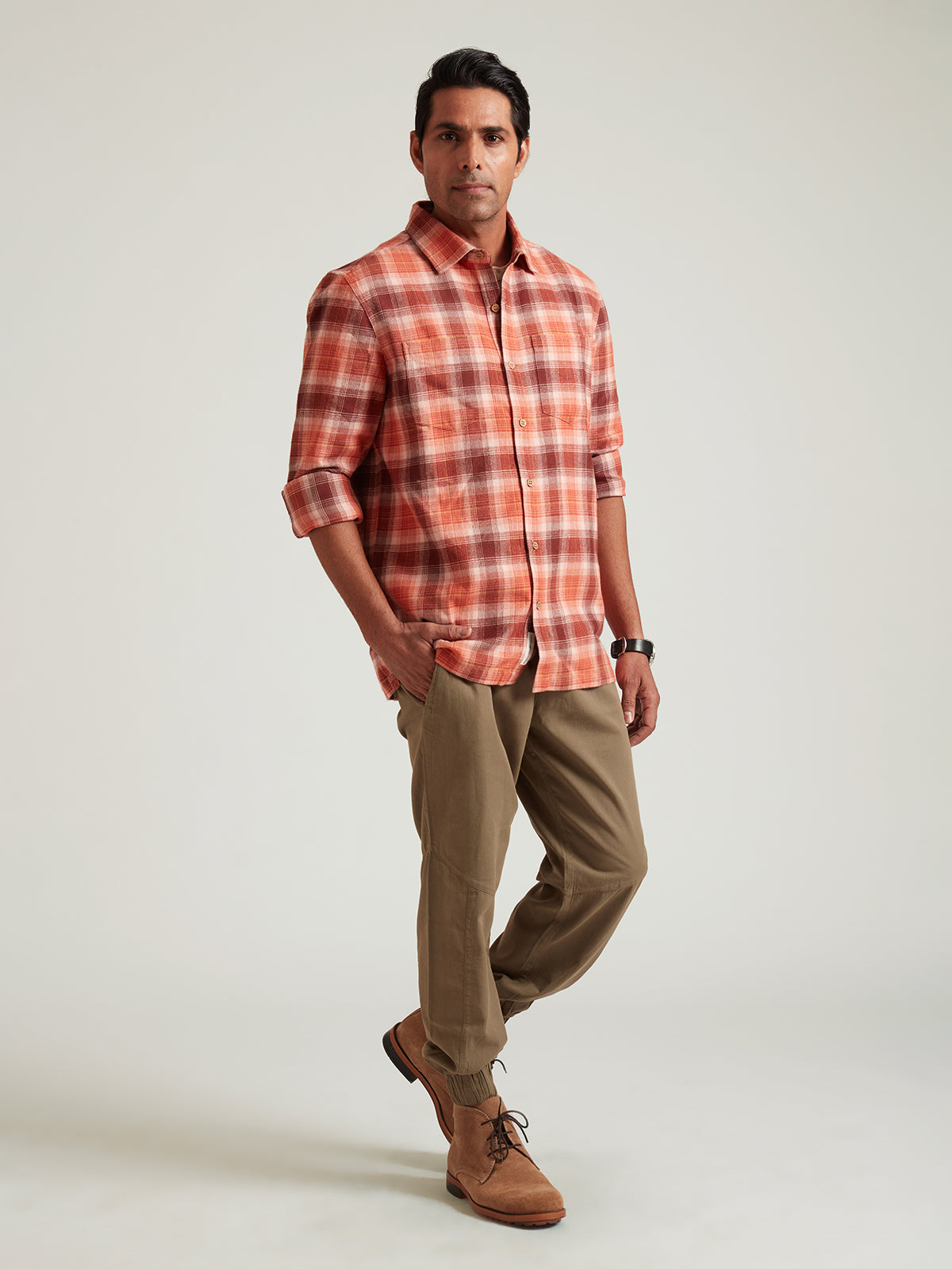 Acer - Stylish Organic Cotton Plaid Shirt image 4