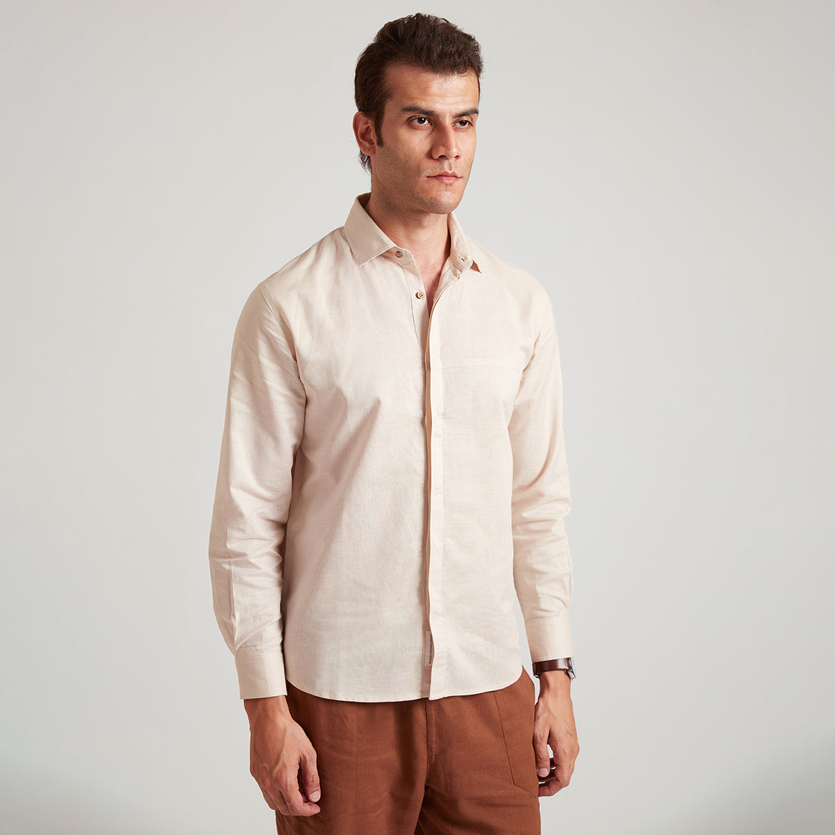 Adam - Formal Shirt In Organic Cotton image 6