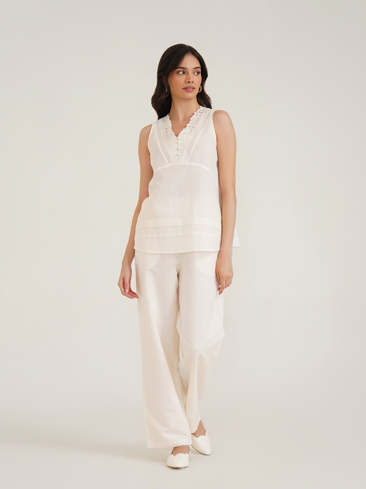 Apollo- Relaxed Organic Linen Top image 6
