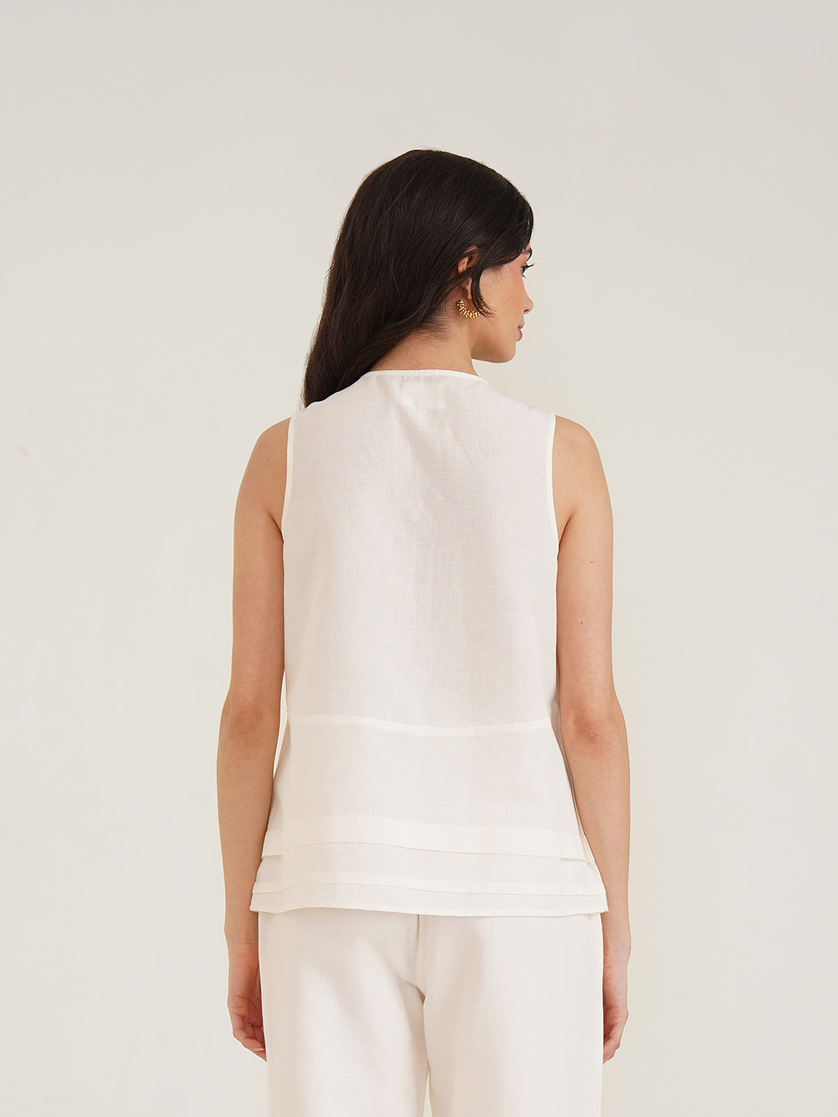 Apollo- Relaxed Organic Linen Top image 9