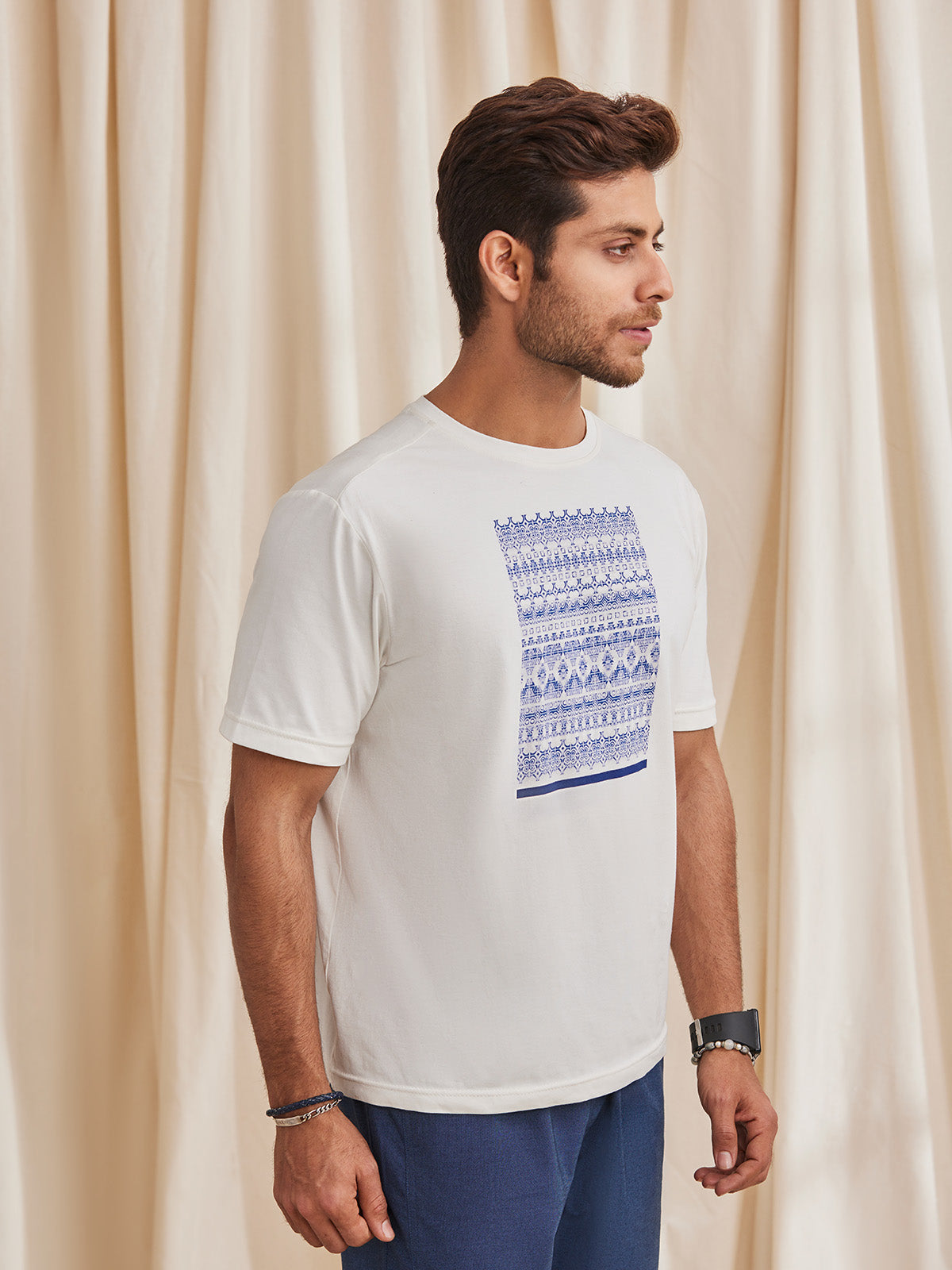 Dion - Organic Cotton Crew Neck T Shirt image 8