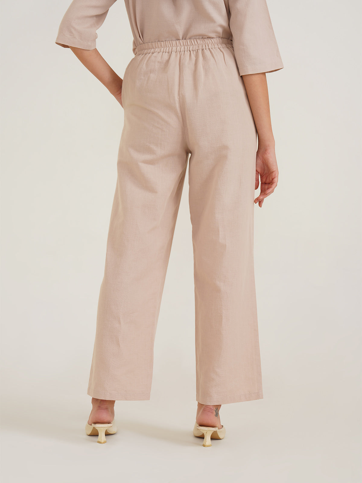 Dove - Organic Cotton Linen Pants image 4