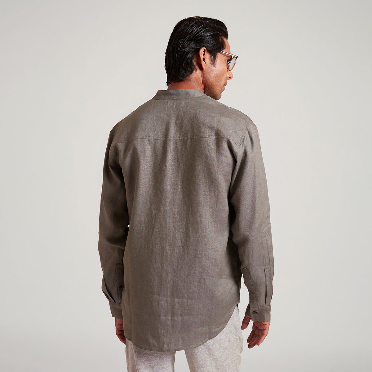 Ethan - Stylish Semi Formal Linen Shirt image 8