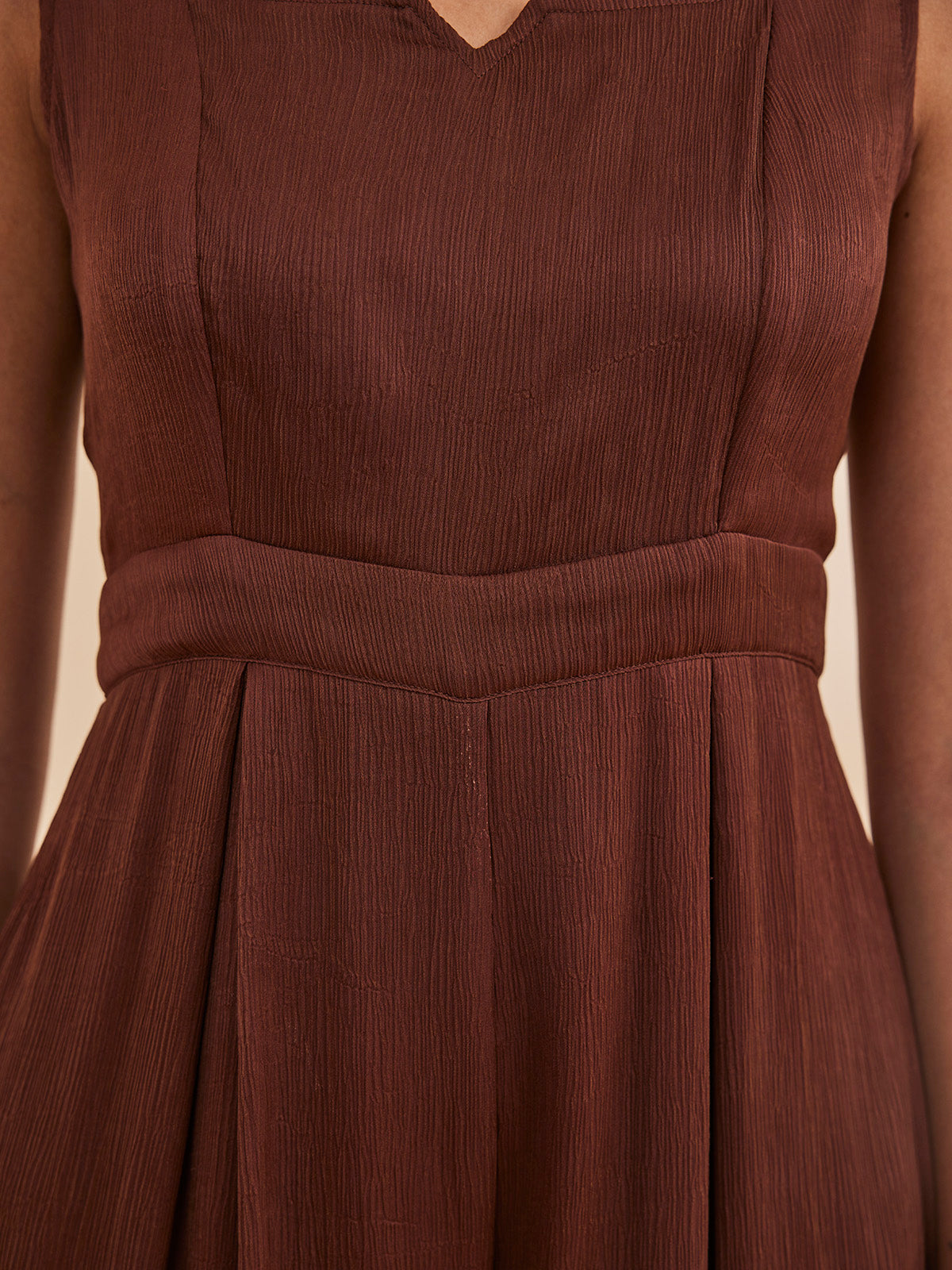 Farasha - Fit And Flare Chiffon Jumpsuit image 11