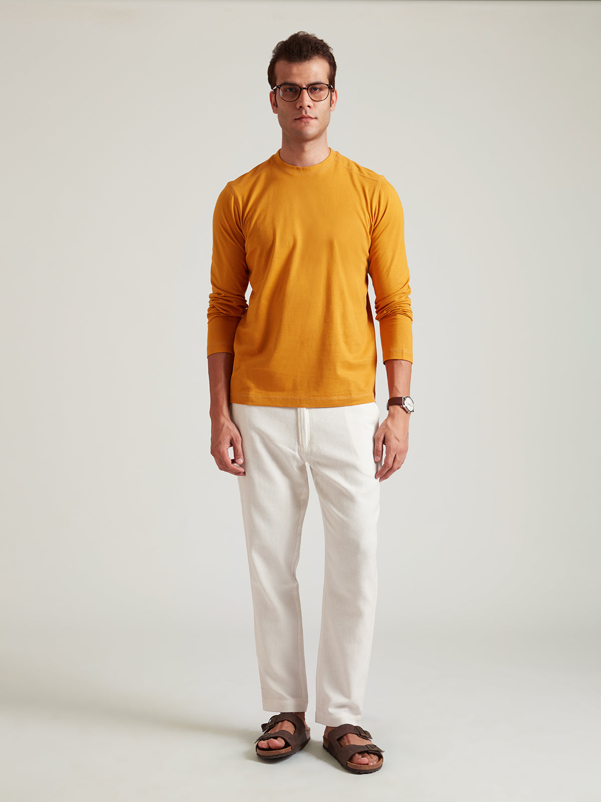 Isaac - Pristine White Organic Cotton Pants image 6
