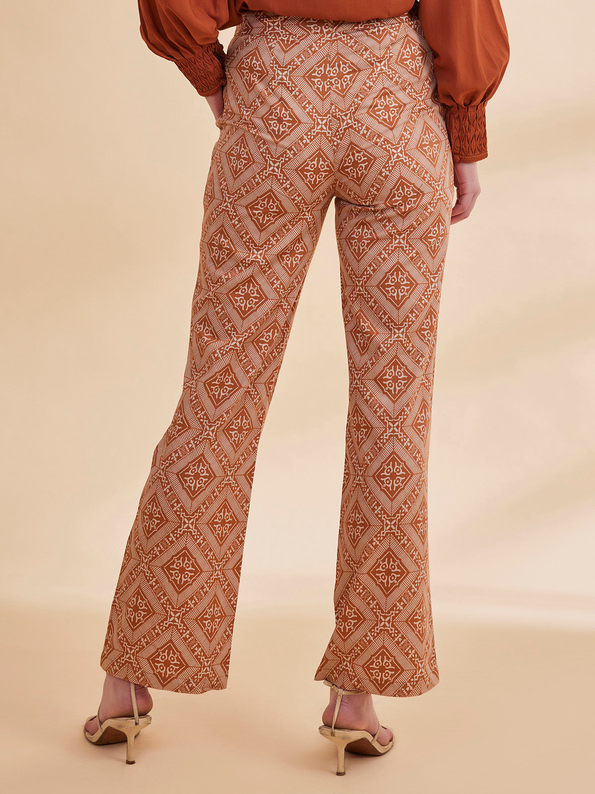 Nurit - Printed Organic Cotton Trousers image 10
