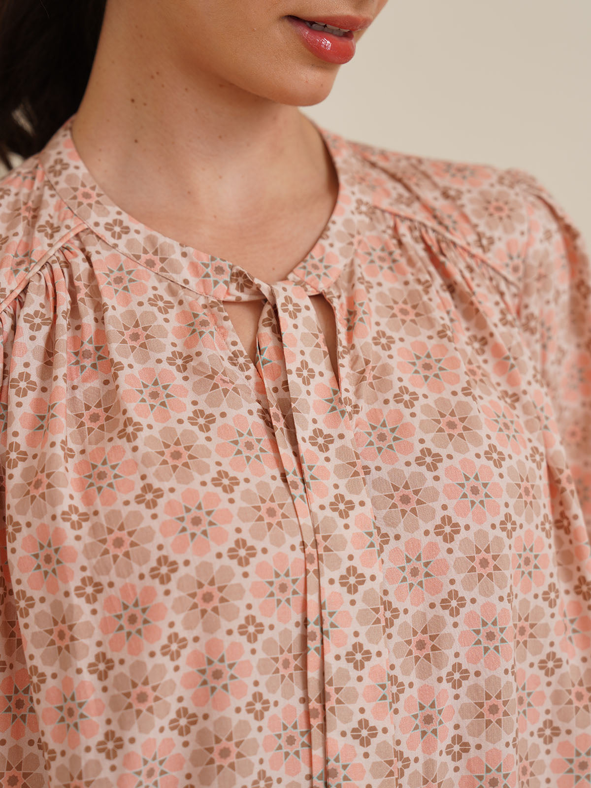 Poppy - Organic Bamboo Printed Top image 8
