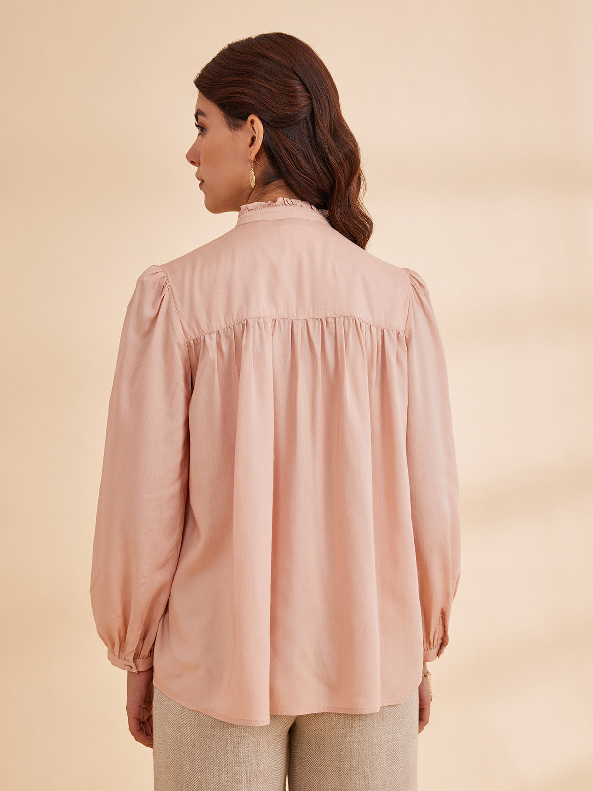 Reah - Organic Bamboo Embroidered Shirt image 7