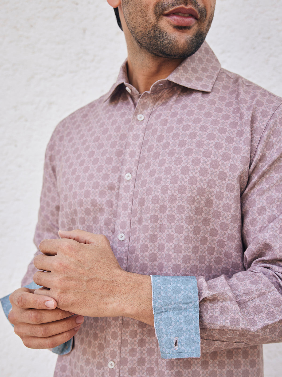 Riyaz - Formal Printed Organic Cotton Shirt image 9