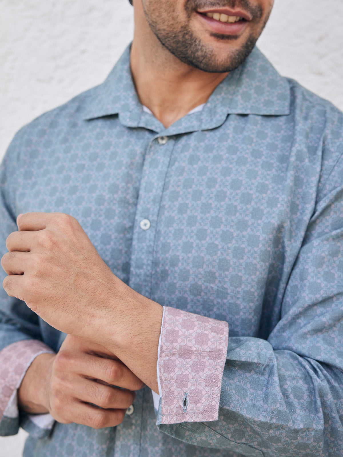 Riyaz - Formal Printed Organic Cotton Shirt image 12