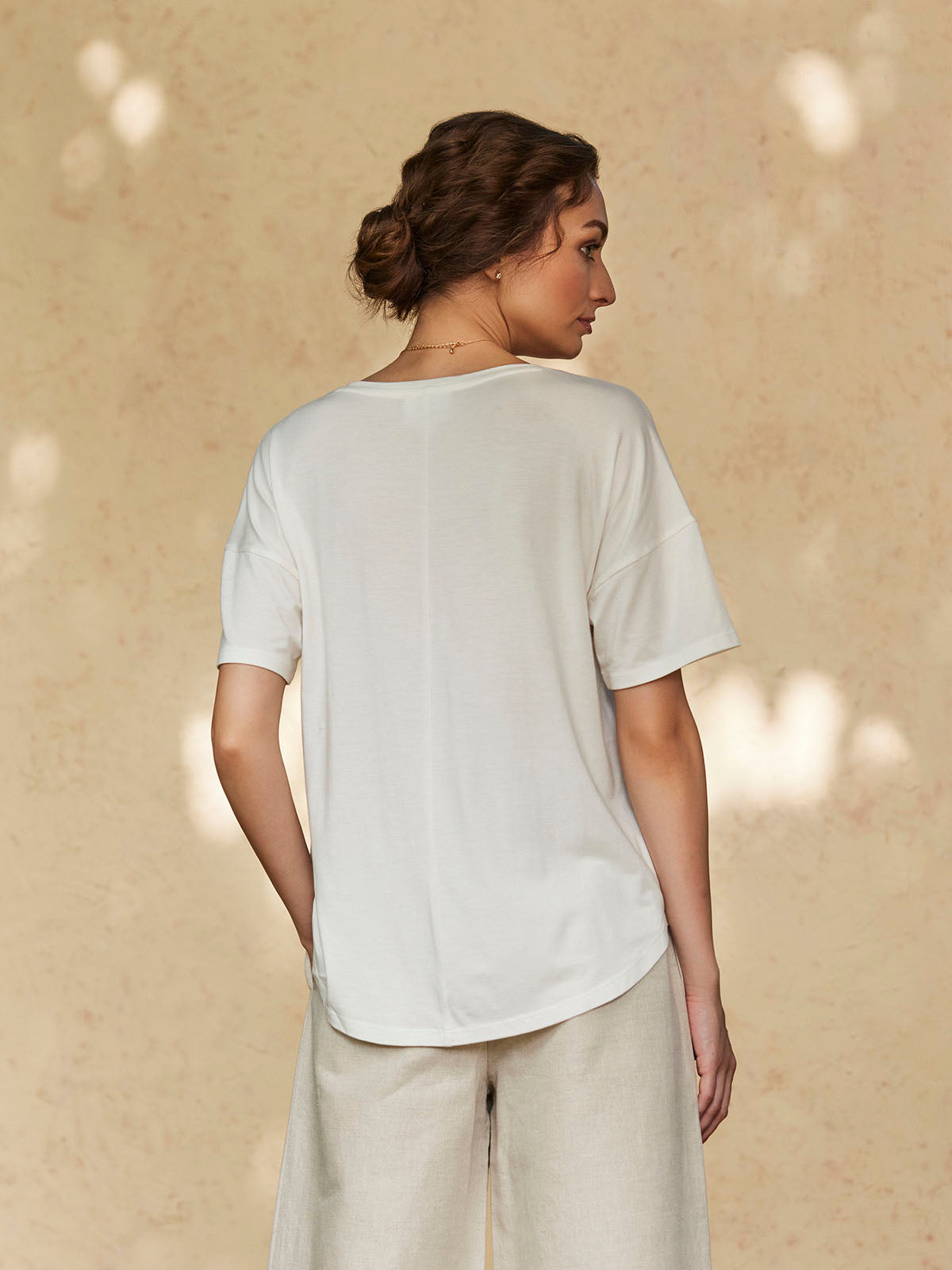 Sekmet - Styles Bamboo Lycra Oversized Top image 8