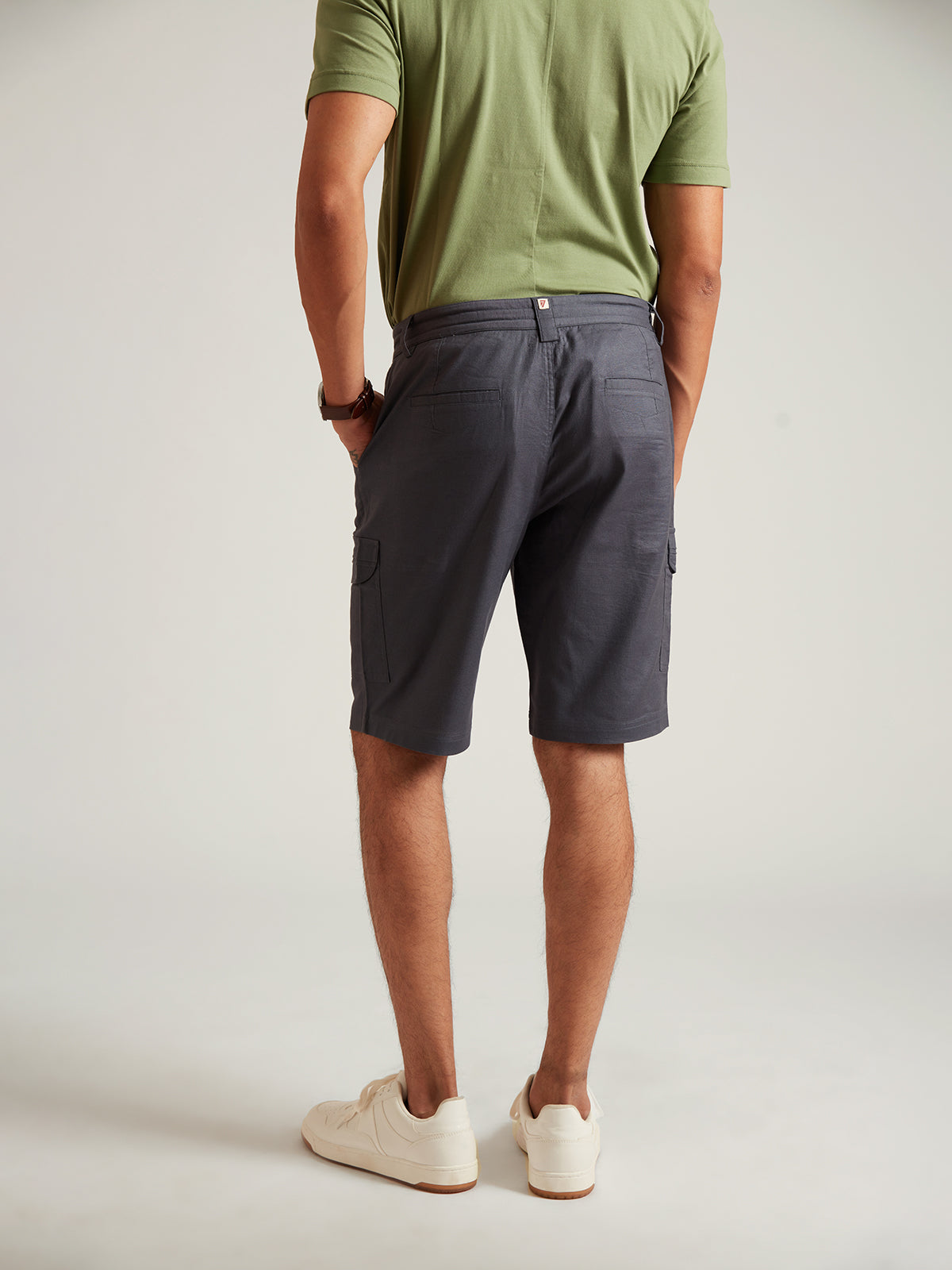 Zayd - Stylish Travel Shorts In Organic Cotton image 6