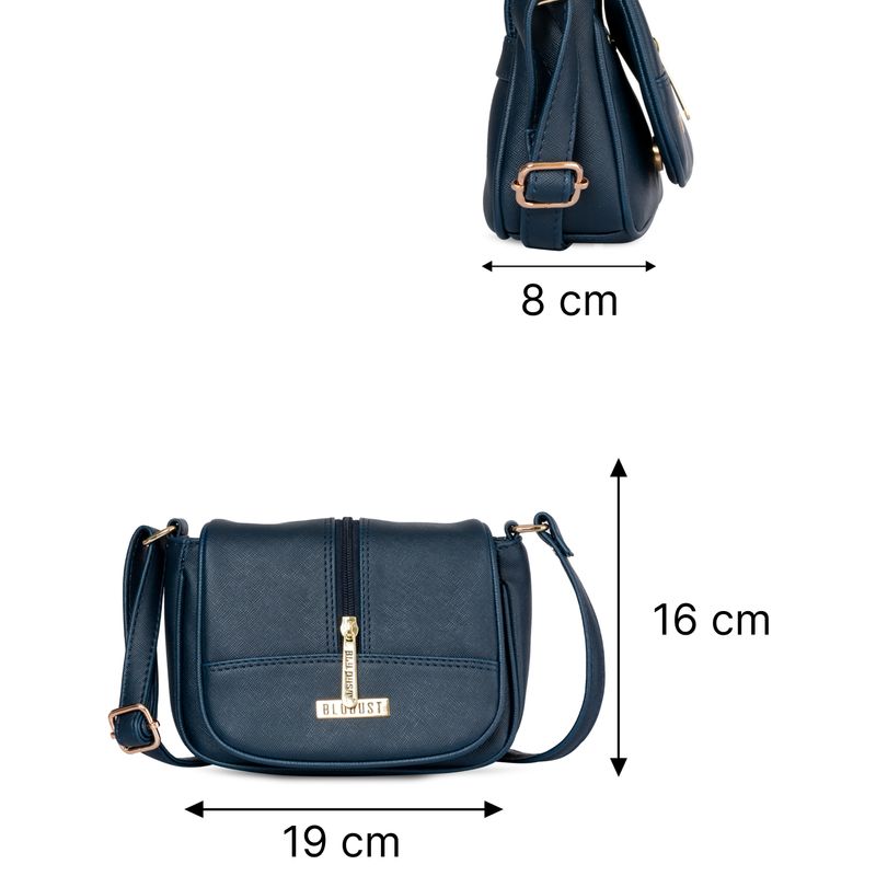Blue Sling Bag For Ladies image 2