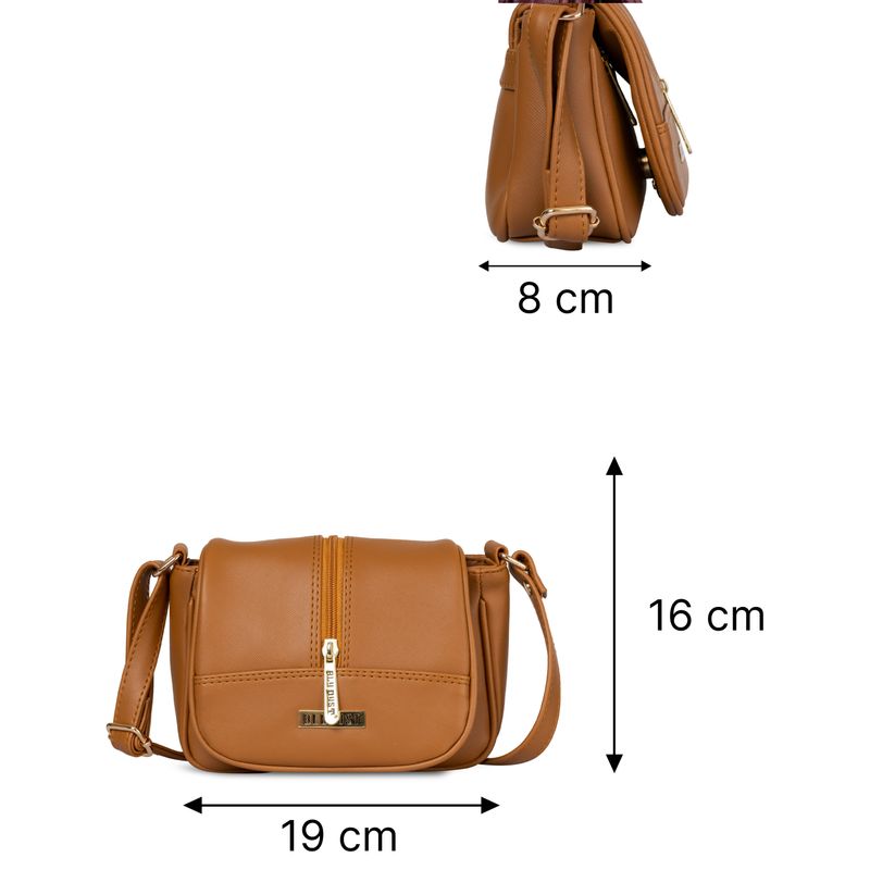 Women's Ocher Sling Bags Online At Lowest Price Possible image 2