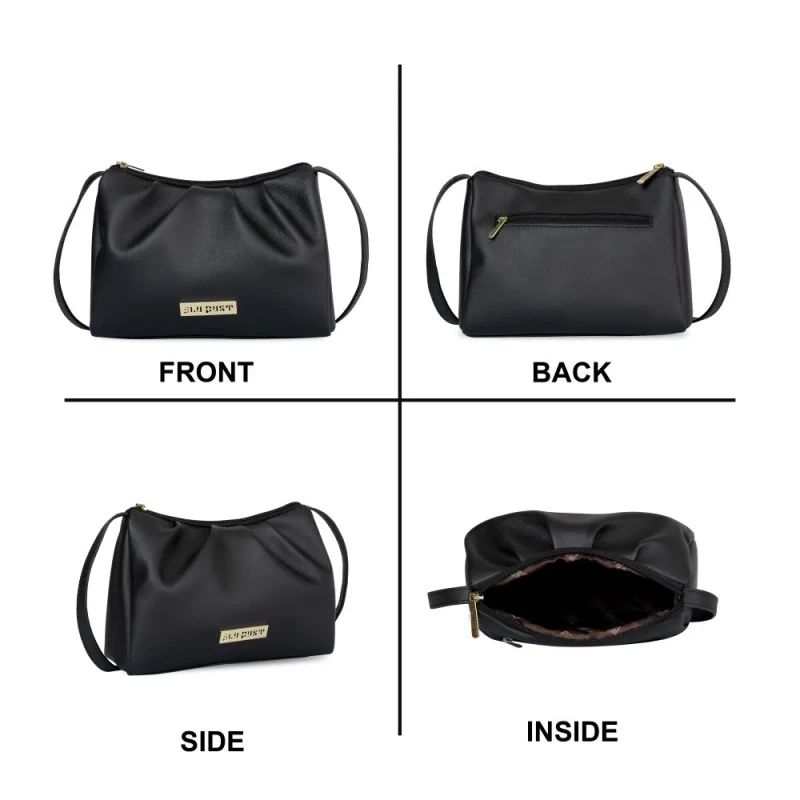 Women's Black Sling Bag At An Unbeatable Discounts image 3
