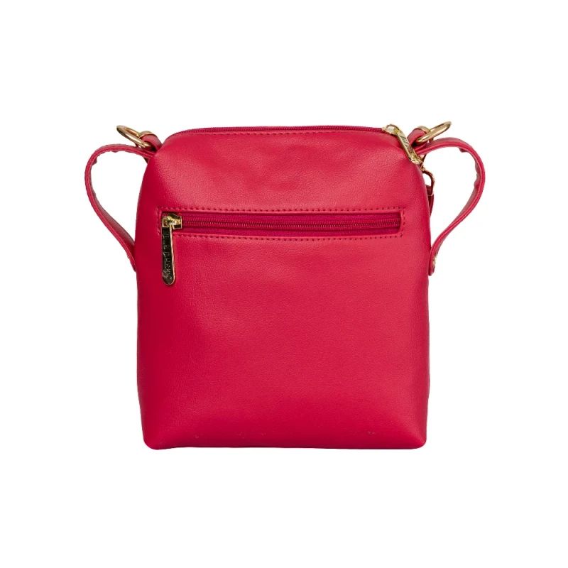 Women's Red Sling Bag Online In India image 3