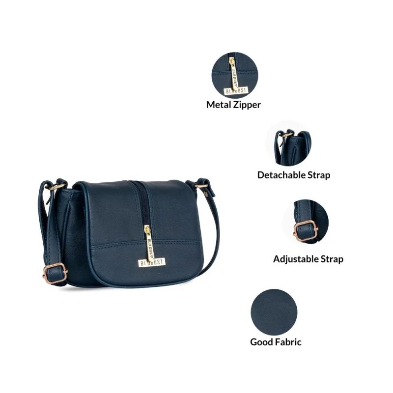 Blue Sling Bag For Ladies image 4