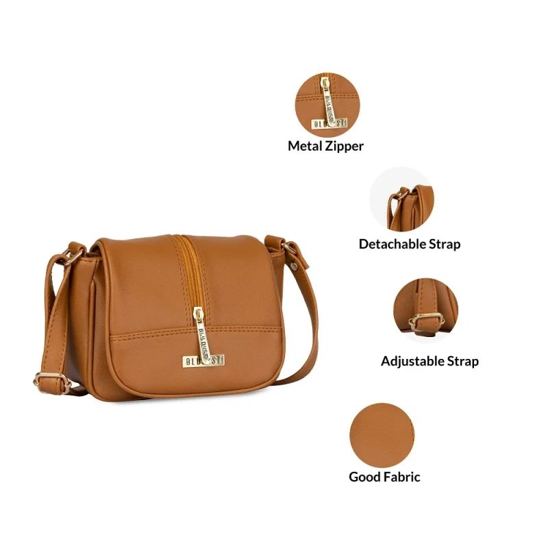Women's Ocher Sling Bags Online At Lowest Price Possible image 4