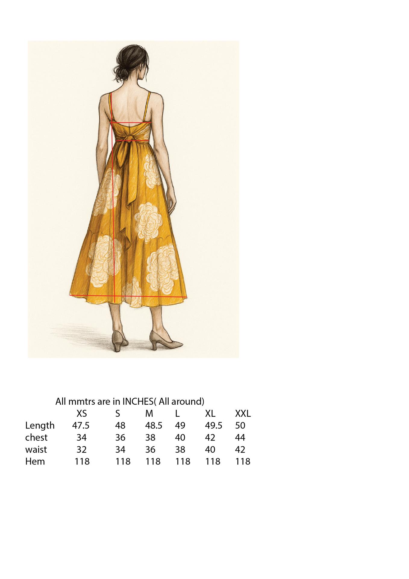 Turquoise Floral Tiered Cotton Dress image 4