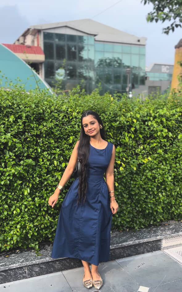 Sleeveless Cotton Fit-and-flare Dress image 2