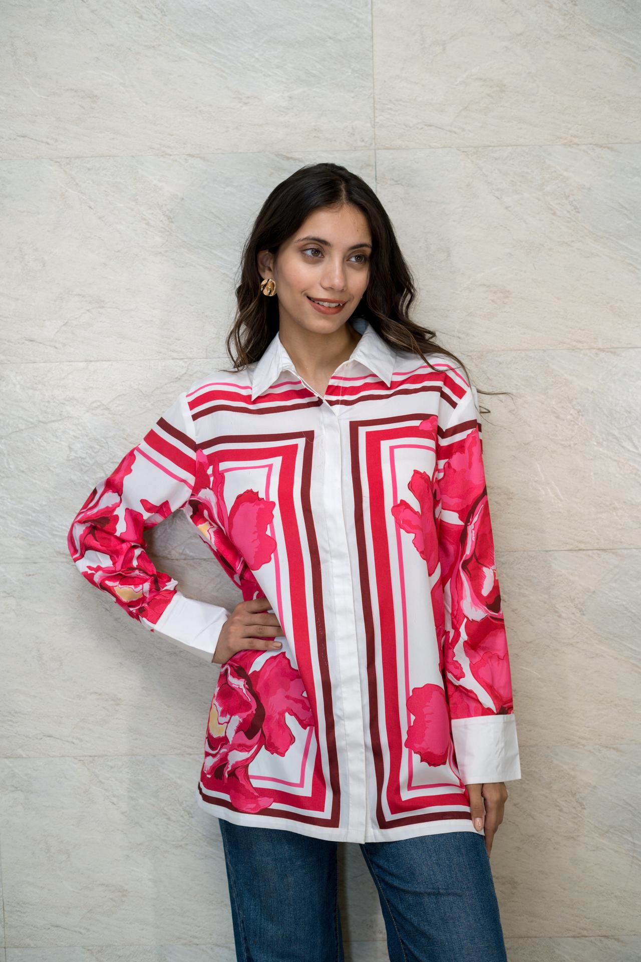 "FLEUR Rouge Shirt" image 3